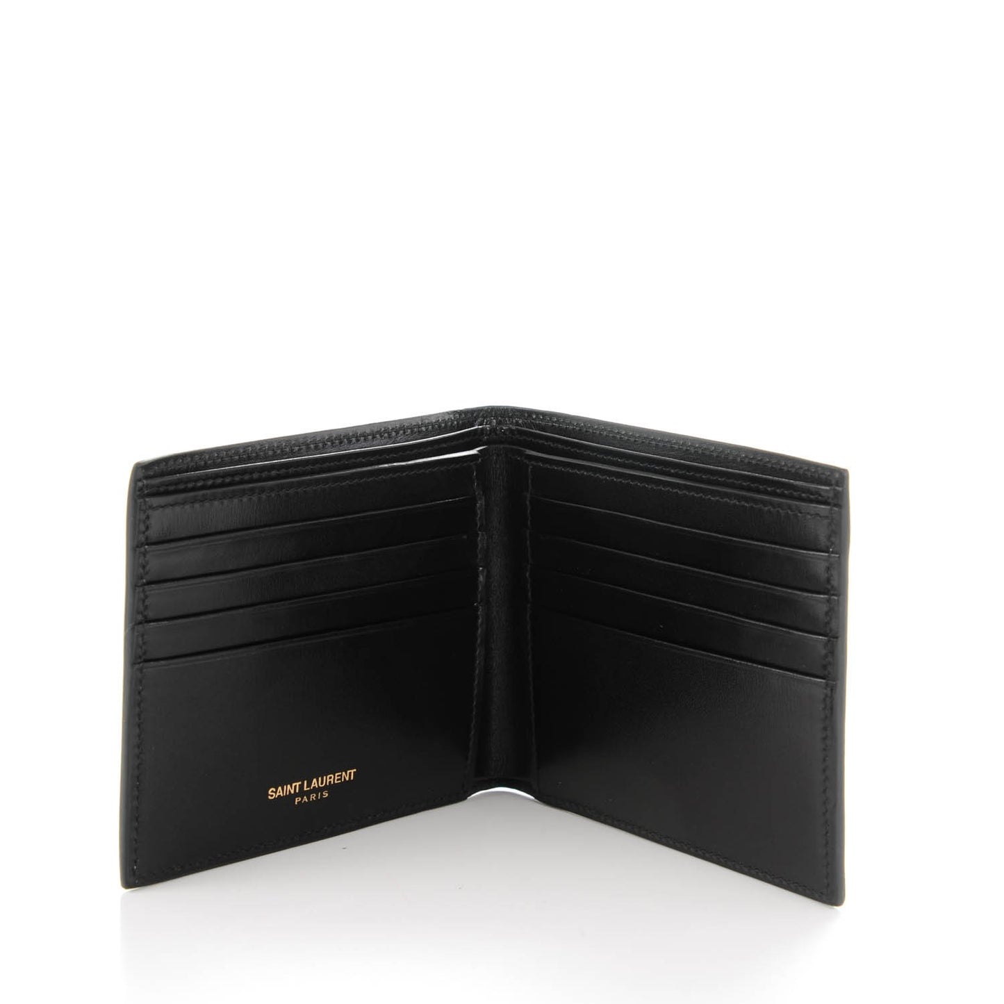 Calfskin East West Wallet Black
