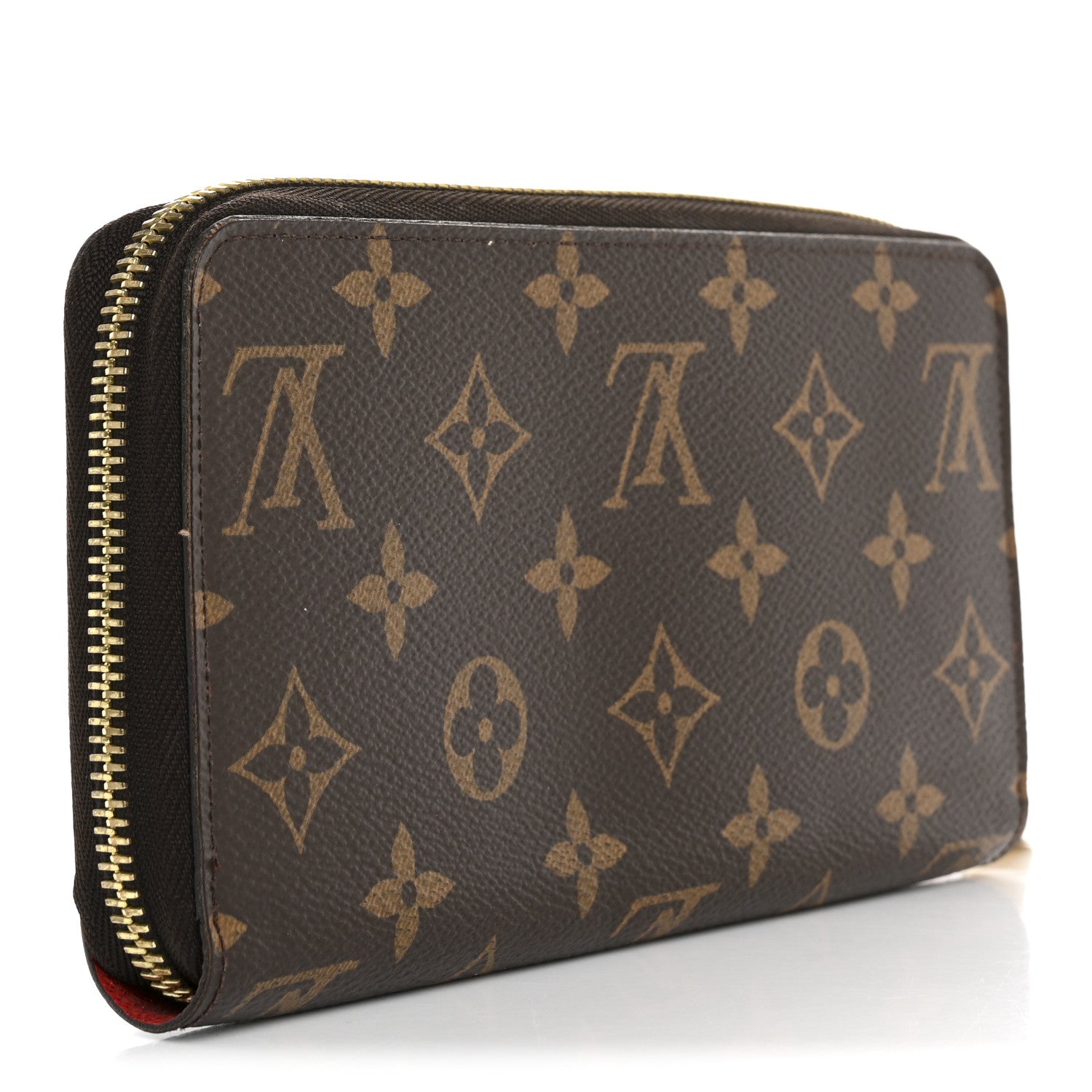 Louis Vuitton Monogram Zippy Wallet Coquelicot 3 of 12