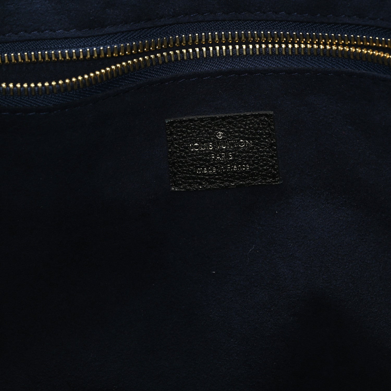 Louis Vuitton Empreinte Monogram Giant Neverfull MM Black 6 of 11