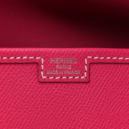 Hermes Epsom Jige Elan 29 Clutch Rose Tyrien 6 of 8