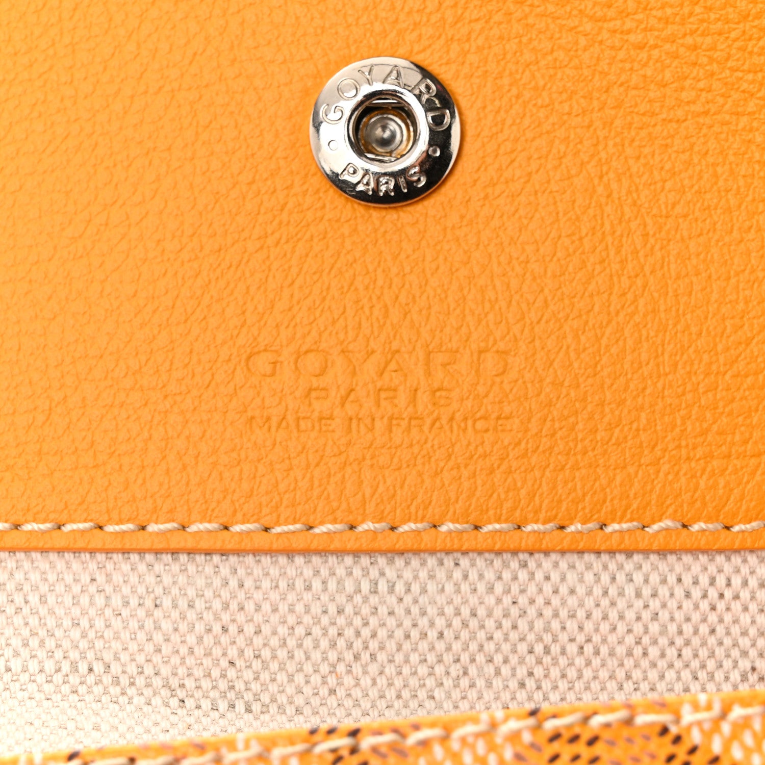 Goyard Goyardine Saint Louis PM Yellow 7 of 14
