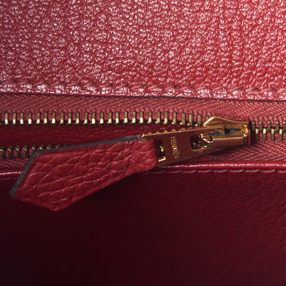 Hermes Togo Birkin 30 Rouge Grenat 16 of 31