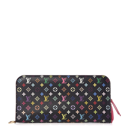 Louis Vuitton Monogram Multicolor Insolite Wallet Black Grenade 1 of 10