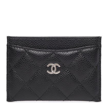 Chanel Caviar Quilted Card Holder Black 1 of 9