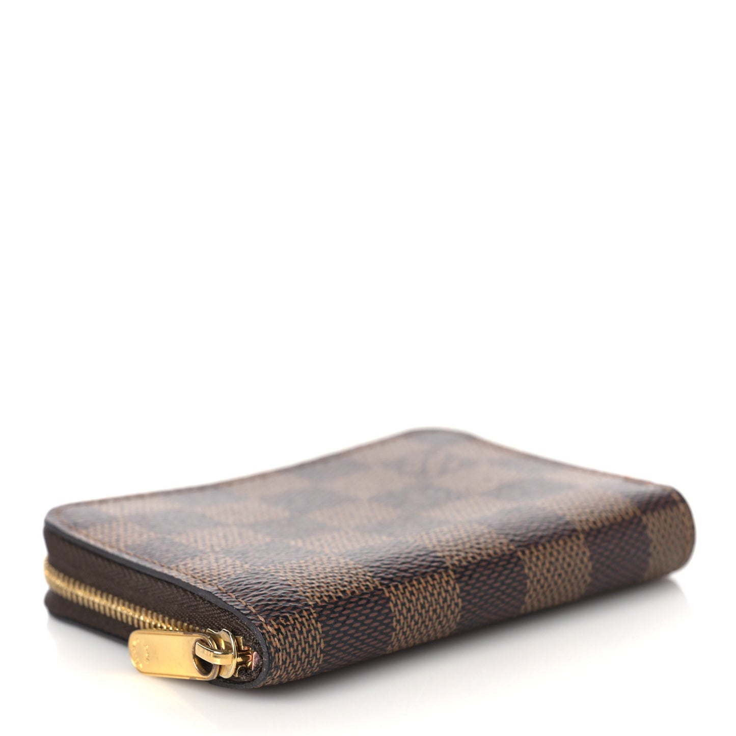 Damier Ebene Zippy Coin Purse Rose Ballerine