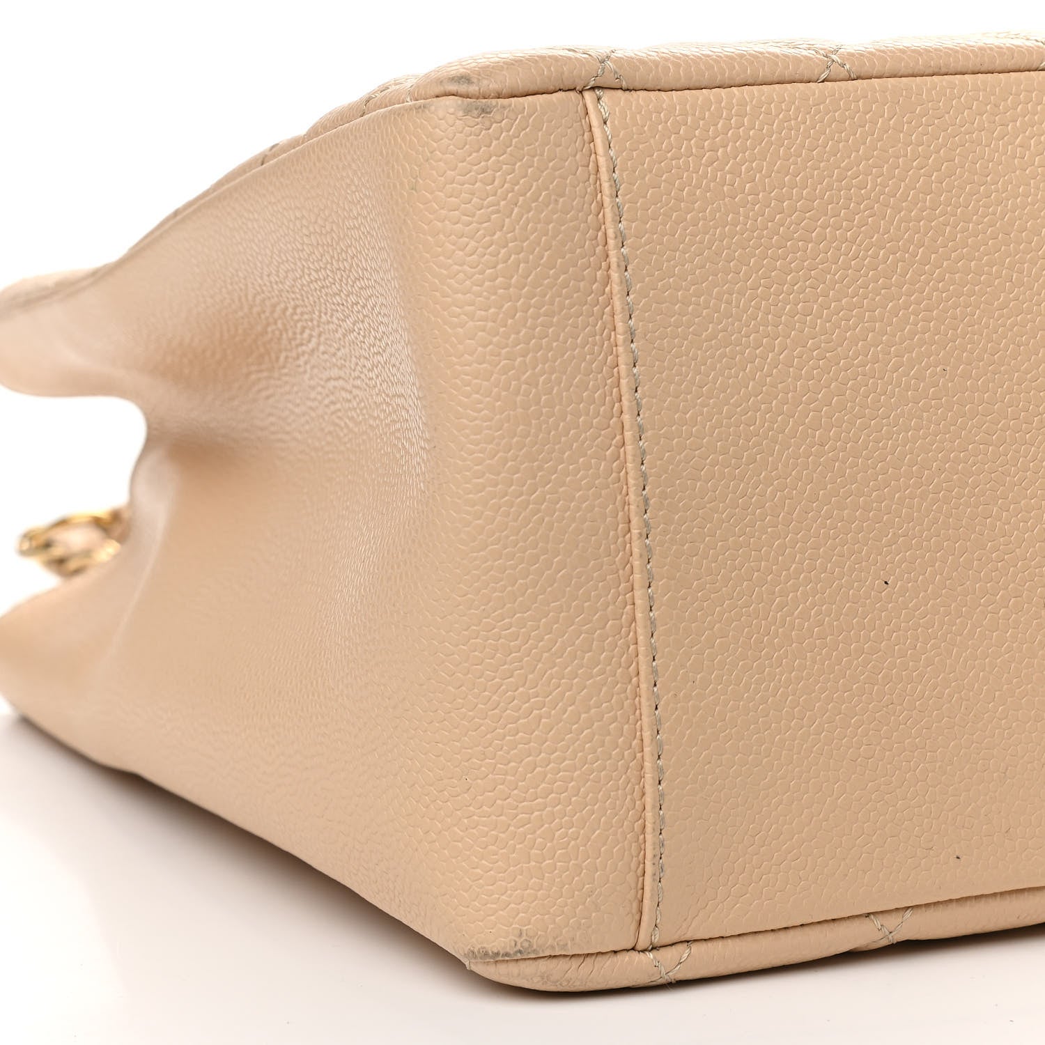 Chanel Caviar Quilted Grand Shopping Tote GST Beige Clair 9 of 12