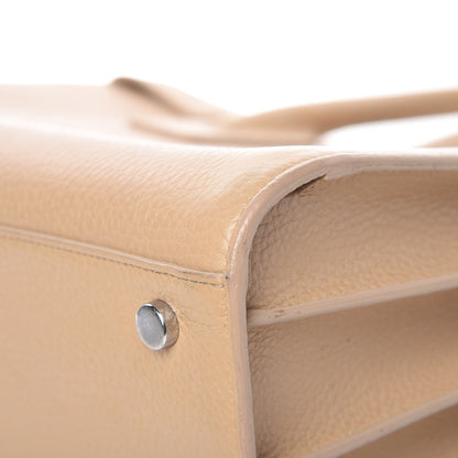 Saint Laurent Grained Calfskin Small Sac De Jour Nude Powder 11 of 15