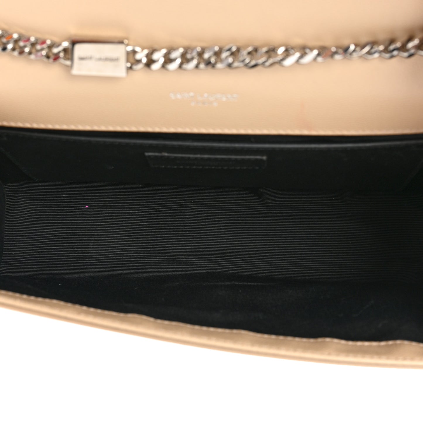 Grain De Poudre Medium Monogram Kate Satchel Nude Powder