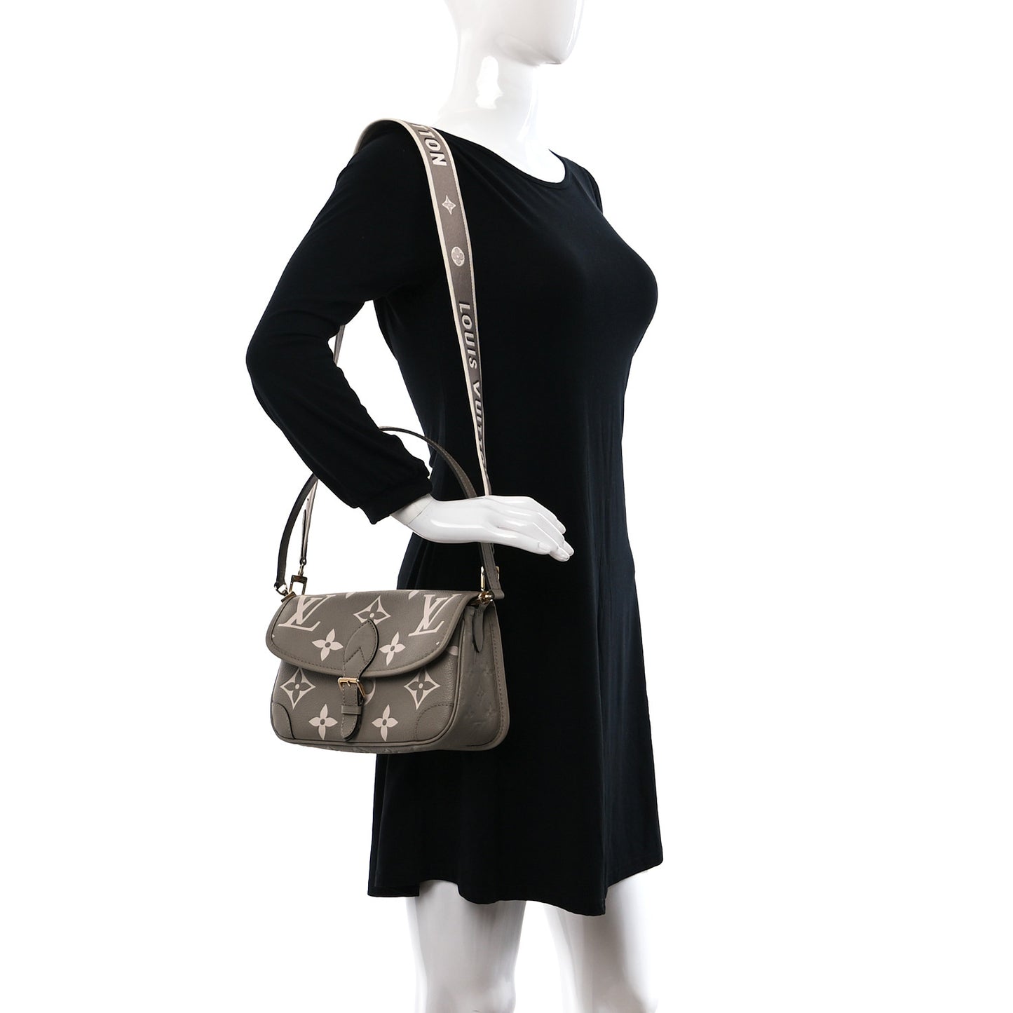 Empreinte Monogram Giant Diane Tourterelle Creme