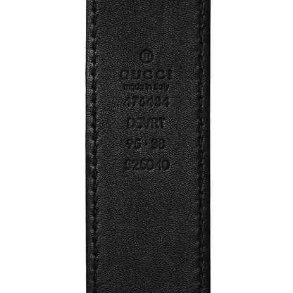 Gucci Calfskin Matelasse GG Marmont Belt Bag 95 38 Black 13 of 15