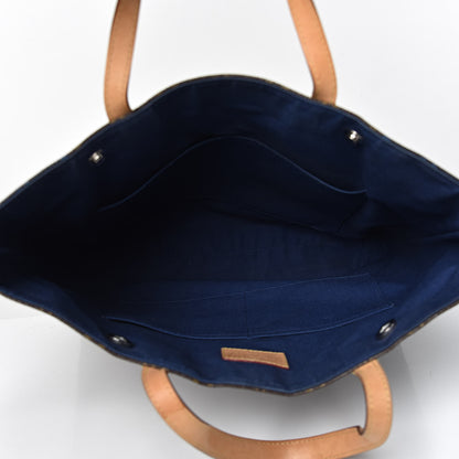 Louis Vuitton Monogram V Cabas Jour Blue 5 of 14