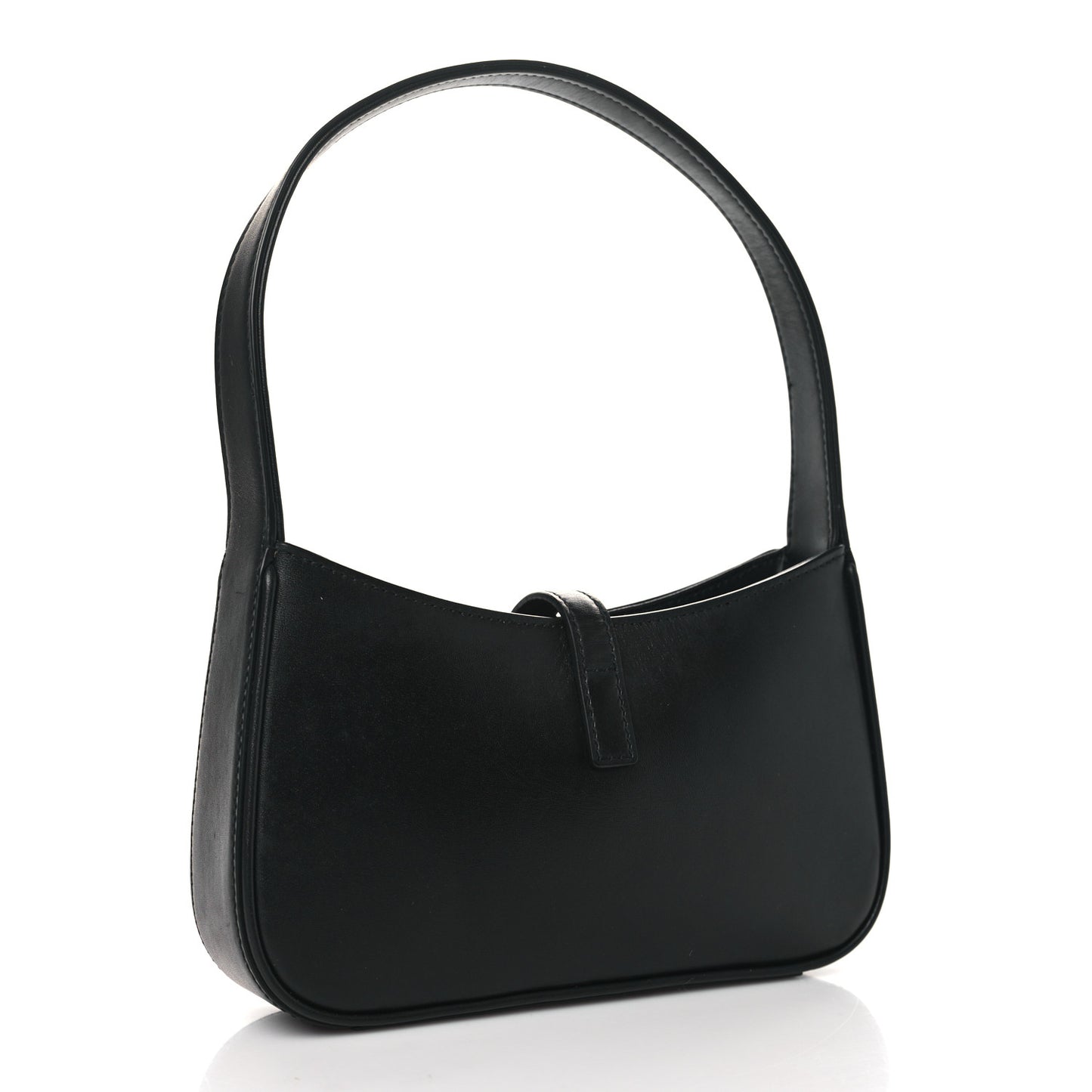 Smooth Calfskin Le 5 A 7 Mini Hobo Black