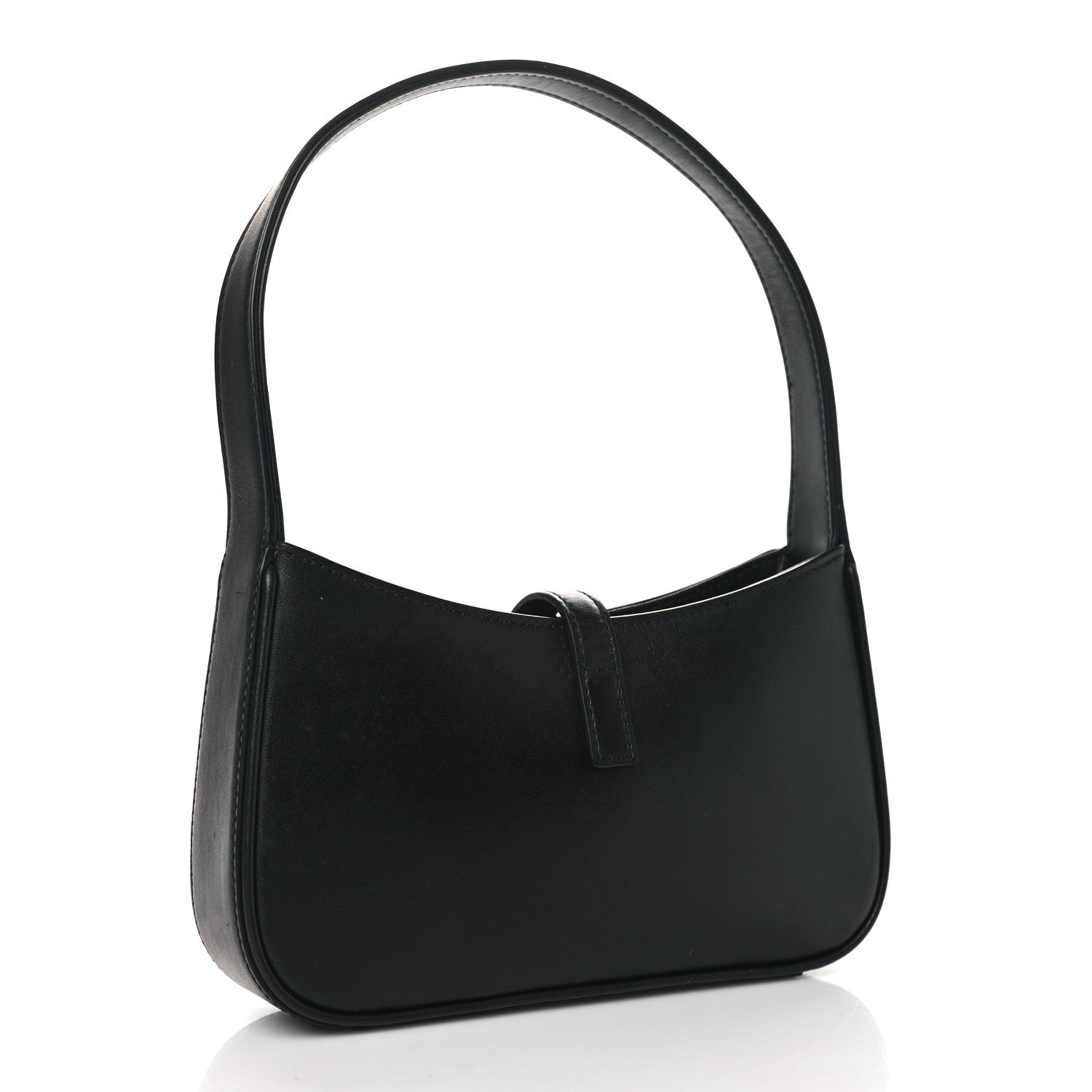 Saint Laurent Smooth Calfskin Le 5 A 7 Mini Hobo Black 3 of 10