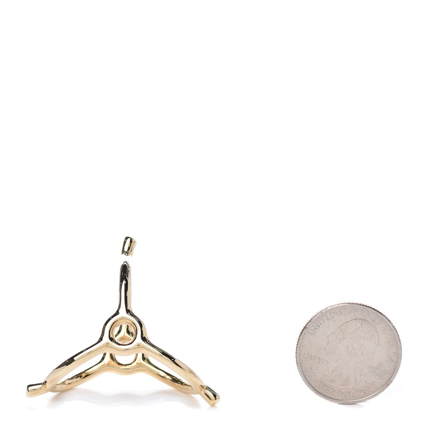 Permabrass Eperons Scarf Ring