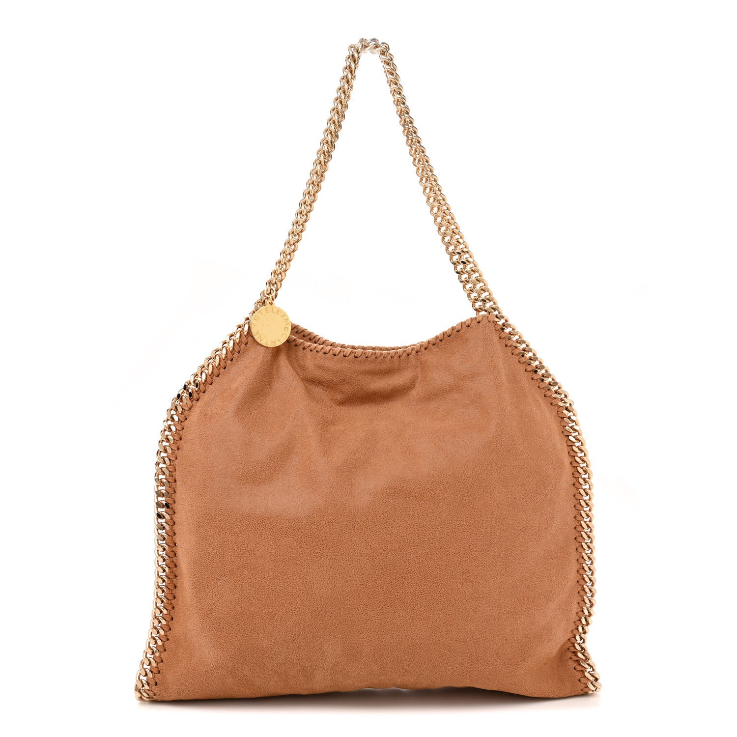 Stella McCartney Shaggy Deer Small Falabella Tote Camel 1 of 11