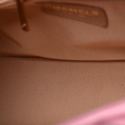 Chanel Caviar Quilted Small Bowler Pink 11 of 22