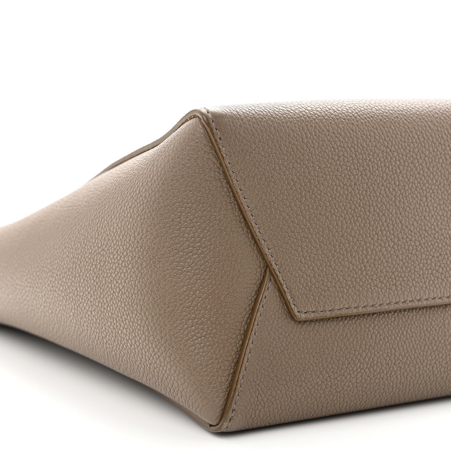 Celine Soft Grained Calfskin Small Sangle Bucket Bag Taupe 8 of 11