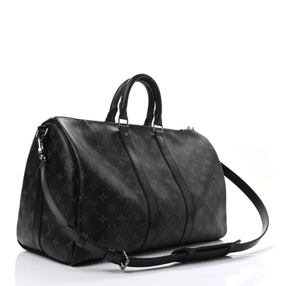 Louis Vuitton Monogram Eclipse Keepall Bandouliere 45 3 of 8