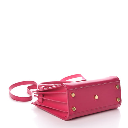 Saint Laurent Calfskin Nano Sac De Jour Bubblegum 5 of 11