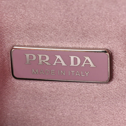 Prada Satin Crystal Mini Re-Edition 2000 Bag Alabastro 6 of 11