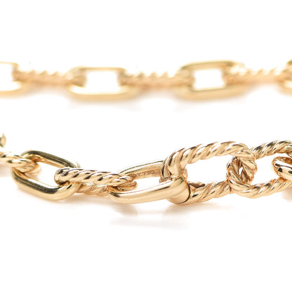 David Yurman 18K Yellow Gold 6mm Madison Classic Chain Bracelet 5 of 6