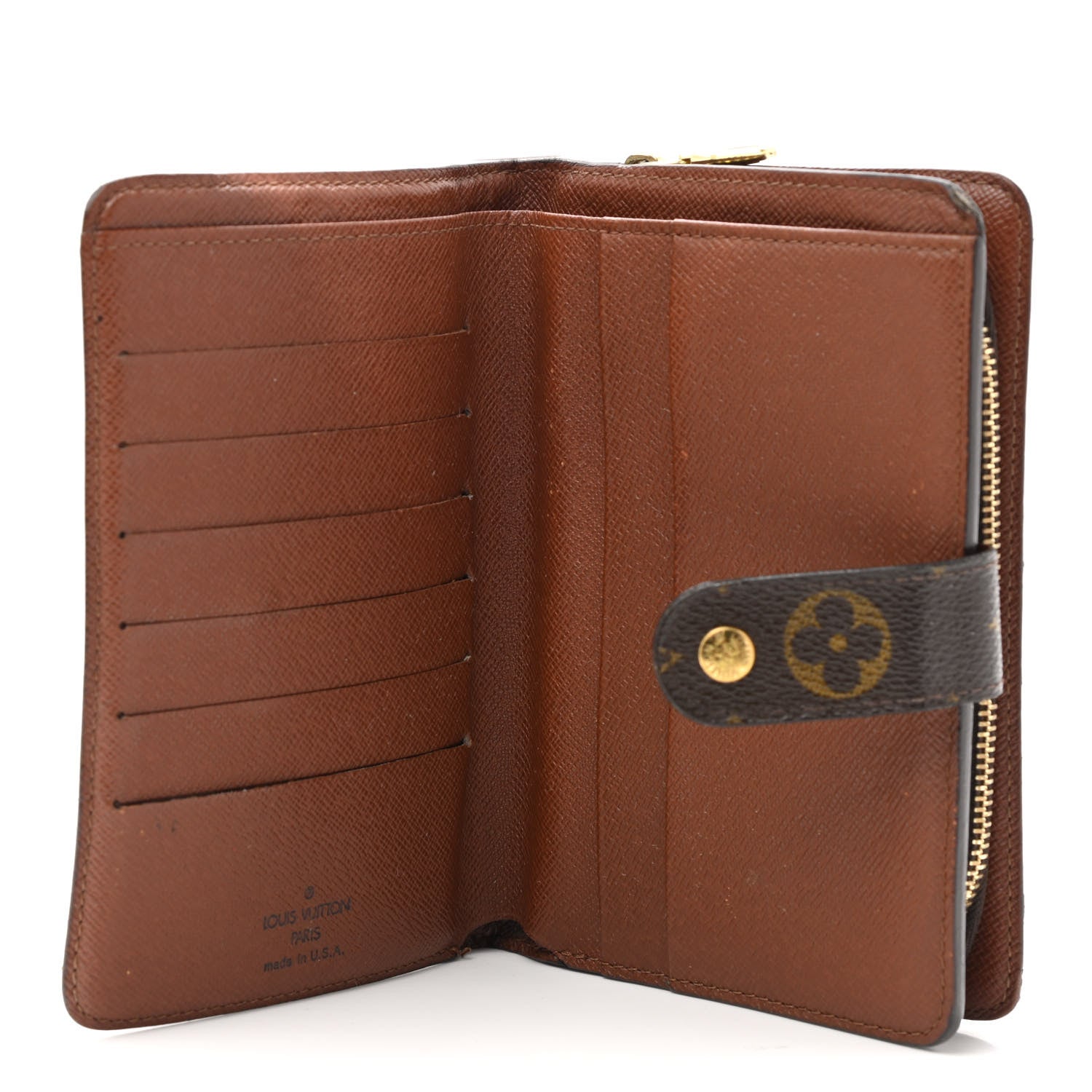 Louis Vuitton Monogram Zipped Papers Wallet 5 of 12