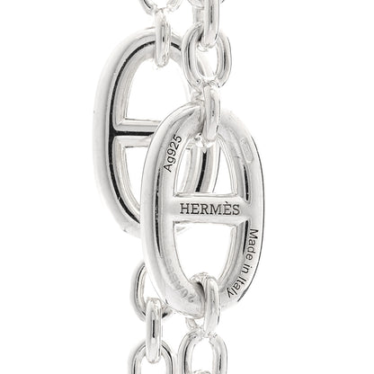 Hermes Sterling Silver Farandole Necklace 160 4 of 6