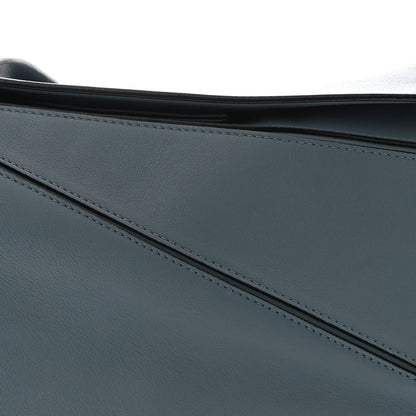 Loewe Calfskin Medium Puzzle Bag Stone Blue 7 of 10