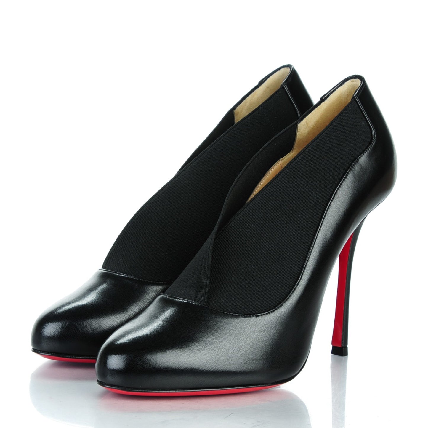 Shiny Nappa Toot Couverte 100 Pumps 38 Black