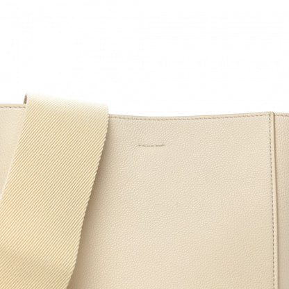 Celine Soft Grained Calfskin Small Sangle Bucket Bag Vanilla 8 of 10