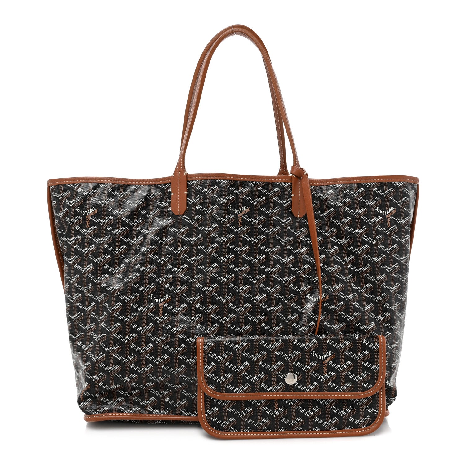 Goyard Goyardine Reversible Anjou PM Black Gold 3 of 20