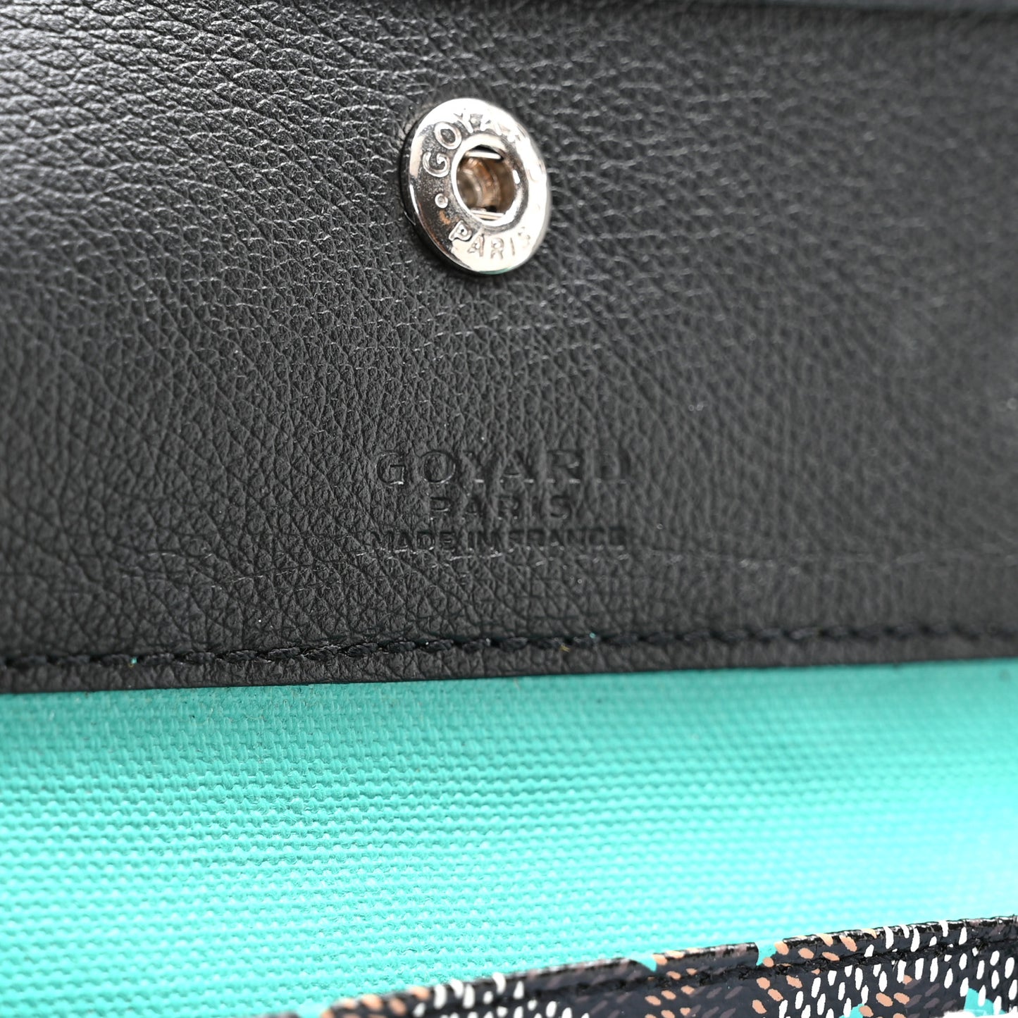 Goyardine Sunflower Reversible Saint Louis Claire Voie GM Black Opaline