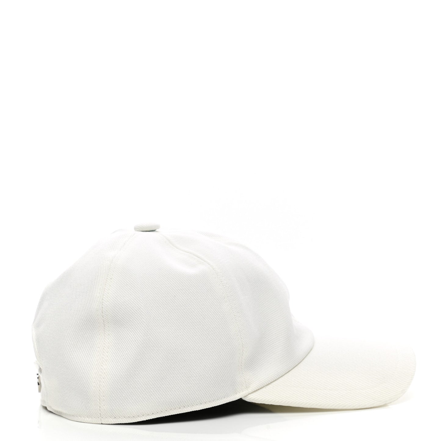 Cotton Sequin CC Cap Hat Ivory