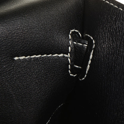 Hermes Swift Kelly Flat 35 Black 21 of 22