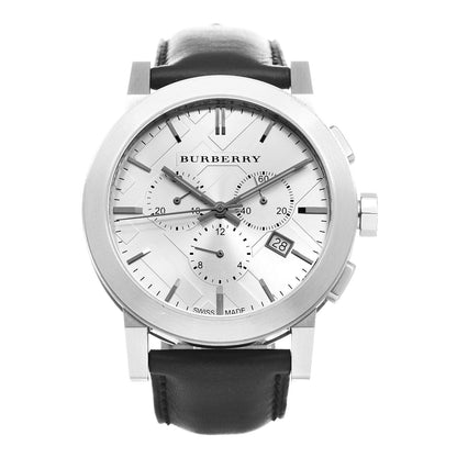 Burberry Stainless Steel Calfskin 42mm Chronograph Quartz Watch BU9355 1 of 8