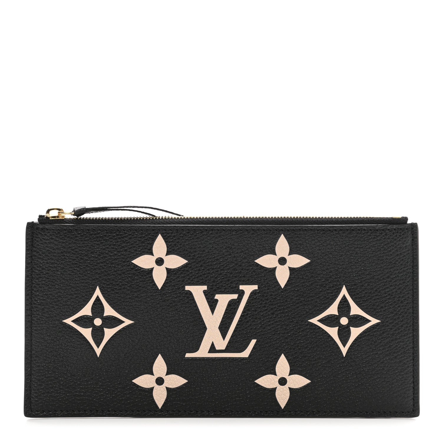 Louis Vuitton Empreinte Monogram Giant Crafty Pochette Felicie Zippered Insert Black 1 of 6