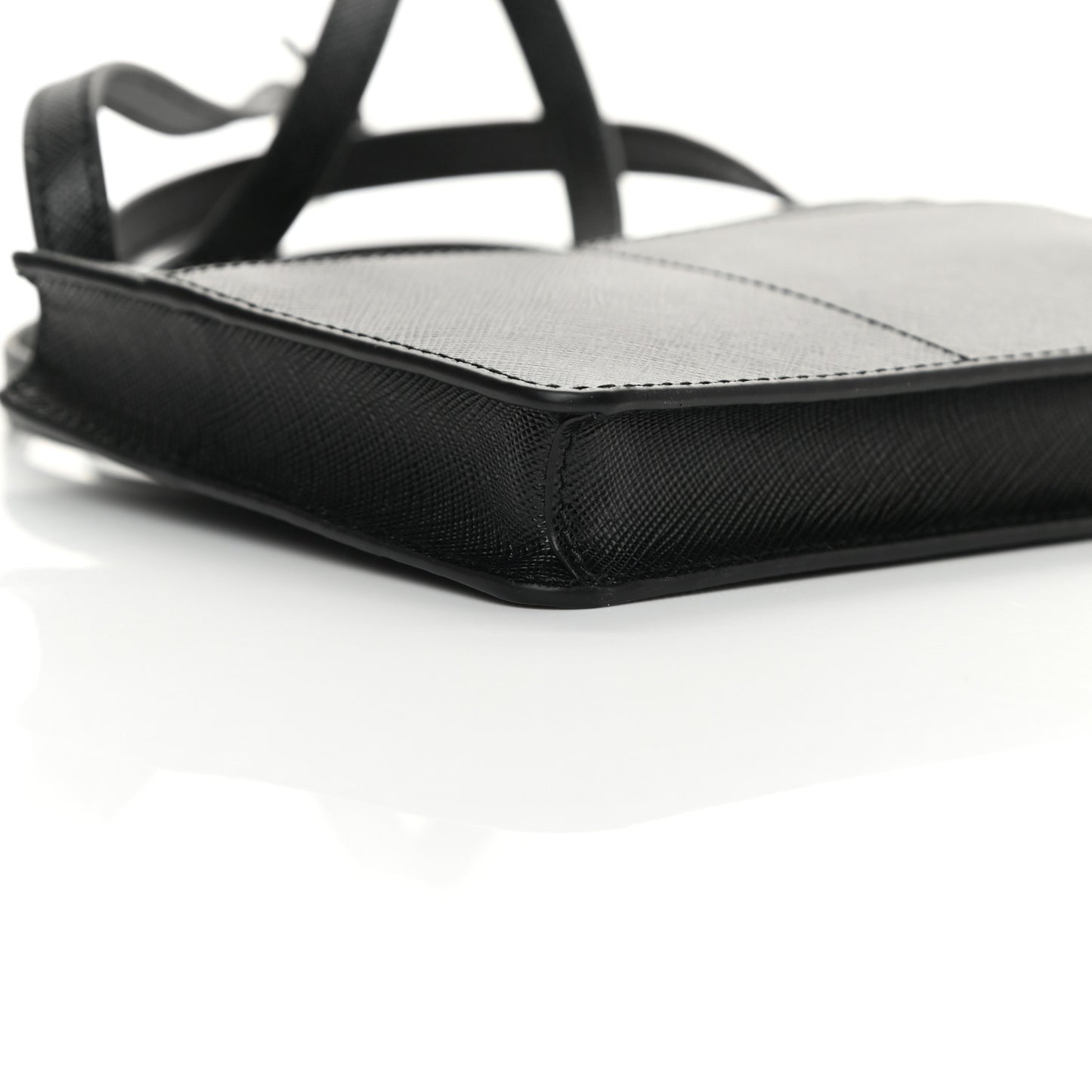 Saffiano Crossbody Bag Black
