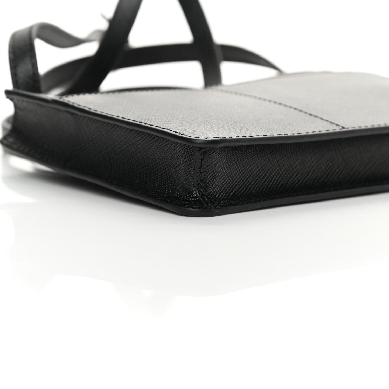 Prada Saffiano Crossbody Bag Black 8 of 9