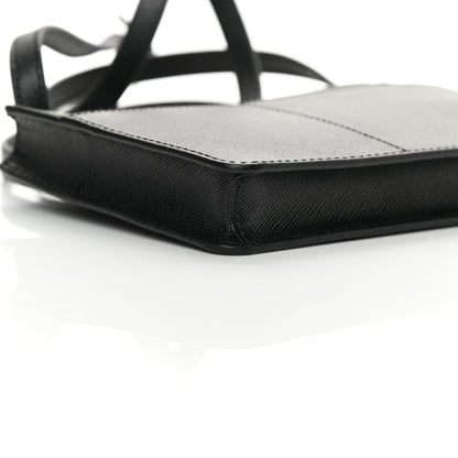 Prada Saffiano Crossbody Bag Black 8 of 9