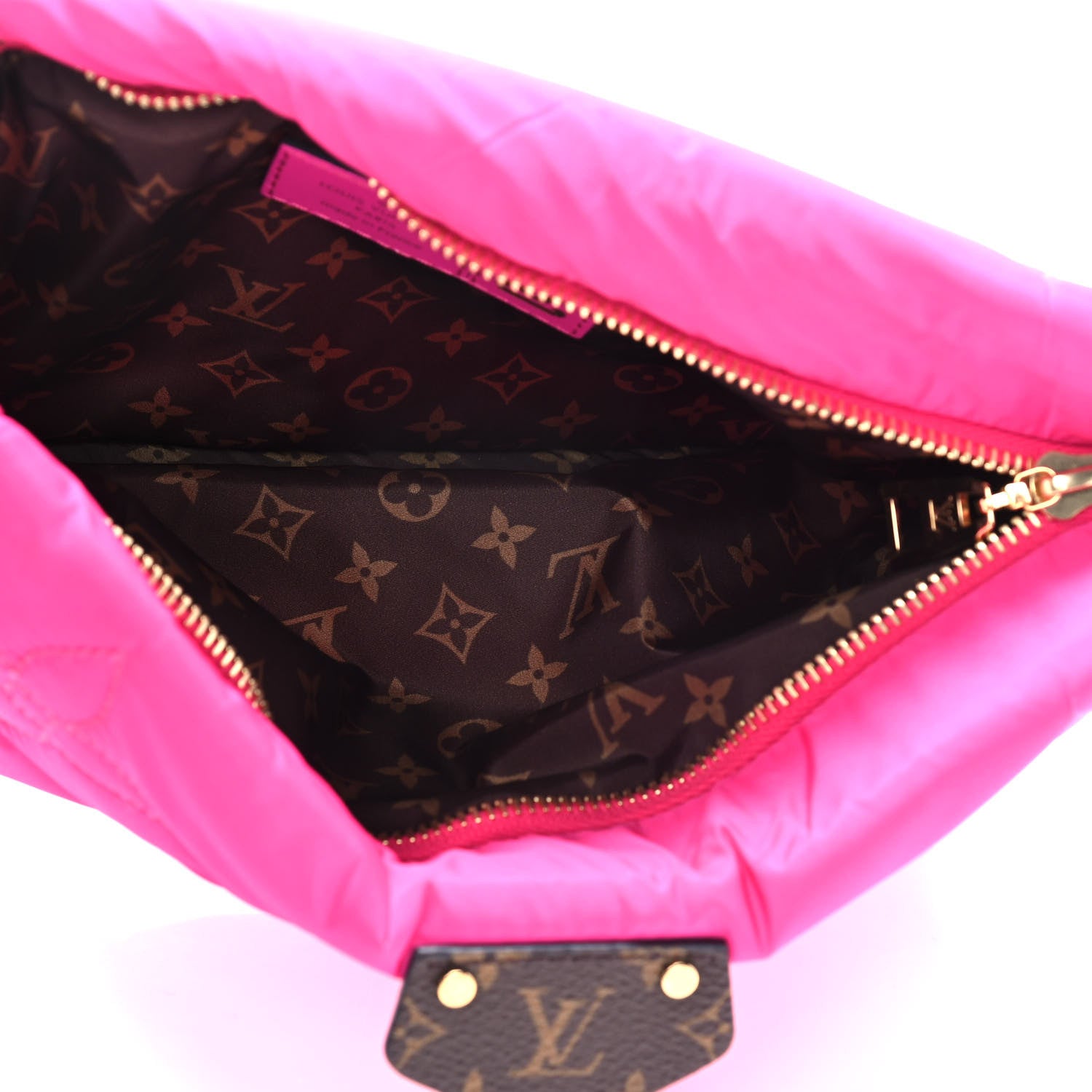 Louis Vuitton Econyl Monogram Pillow Maxi Multi Pochette Accessories Black Fuchsia 8 of 13
