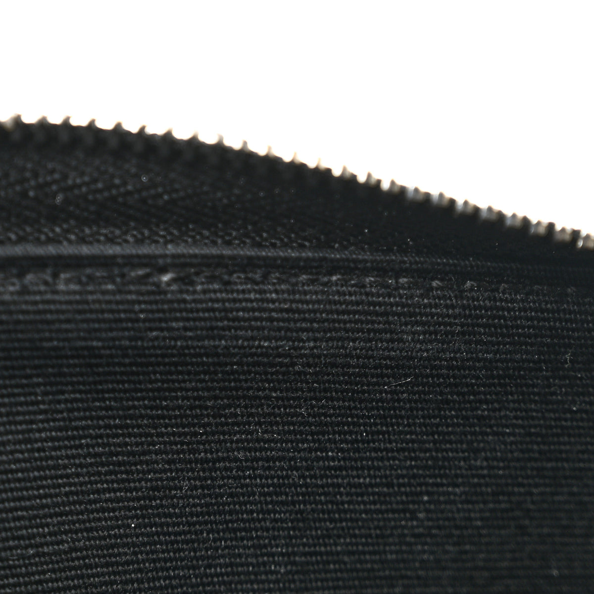 Celine Triomphe Canvas Horizontal Pouch Silver Black 12 of 14
