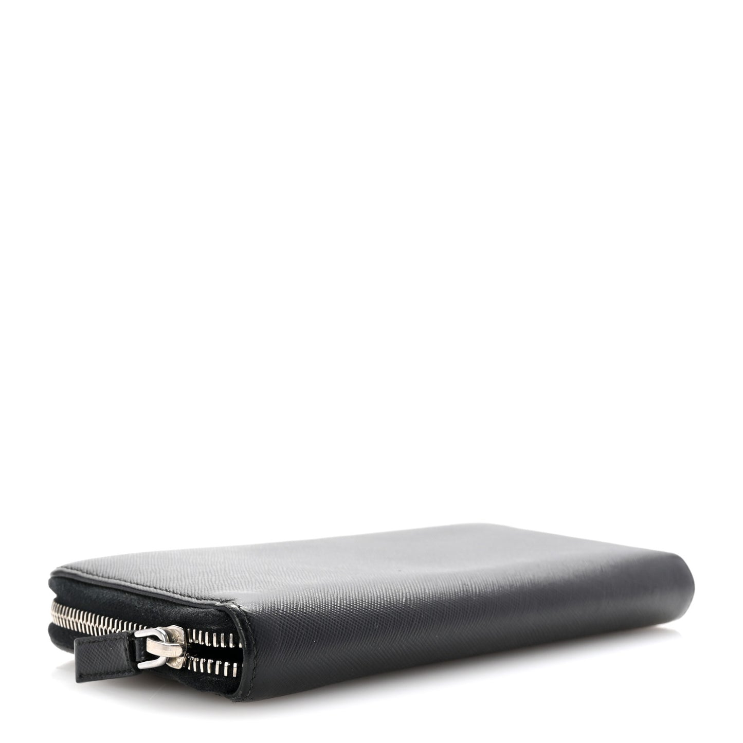 Saffiano Zip Around Wallet Black