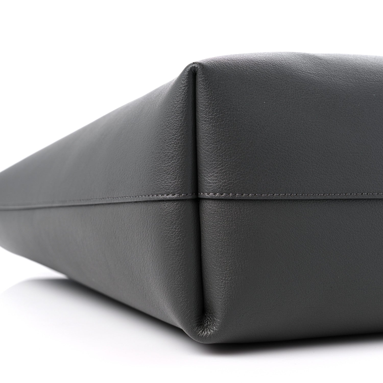 Saint Laurent Calfskin Large Shopping Tote Pebble 9 of 13