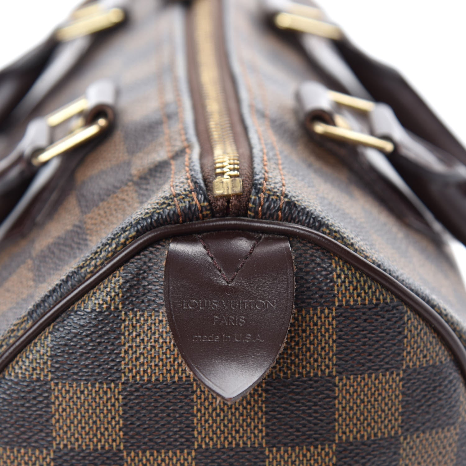 Louis Vuitton Damier Ebene Speedy 25 9 of 11