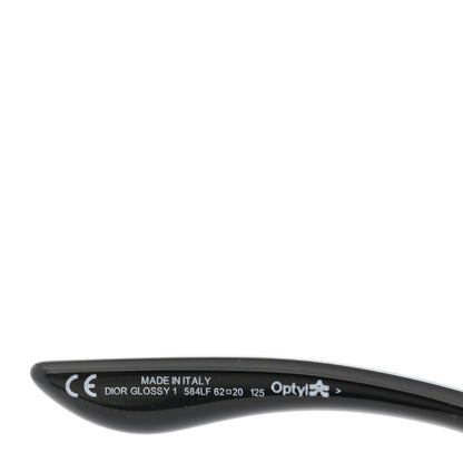 Christian Dior Glossy 1 Sunglasses Black 6 of 7