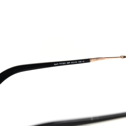 Tom Ford Aviator April TF393 Sunglasses Black 6 of 8