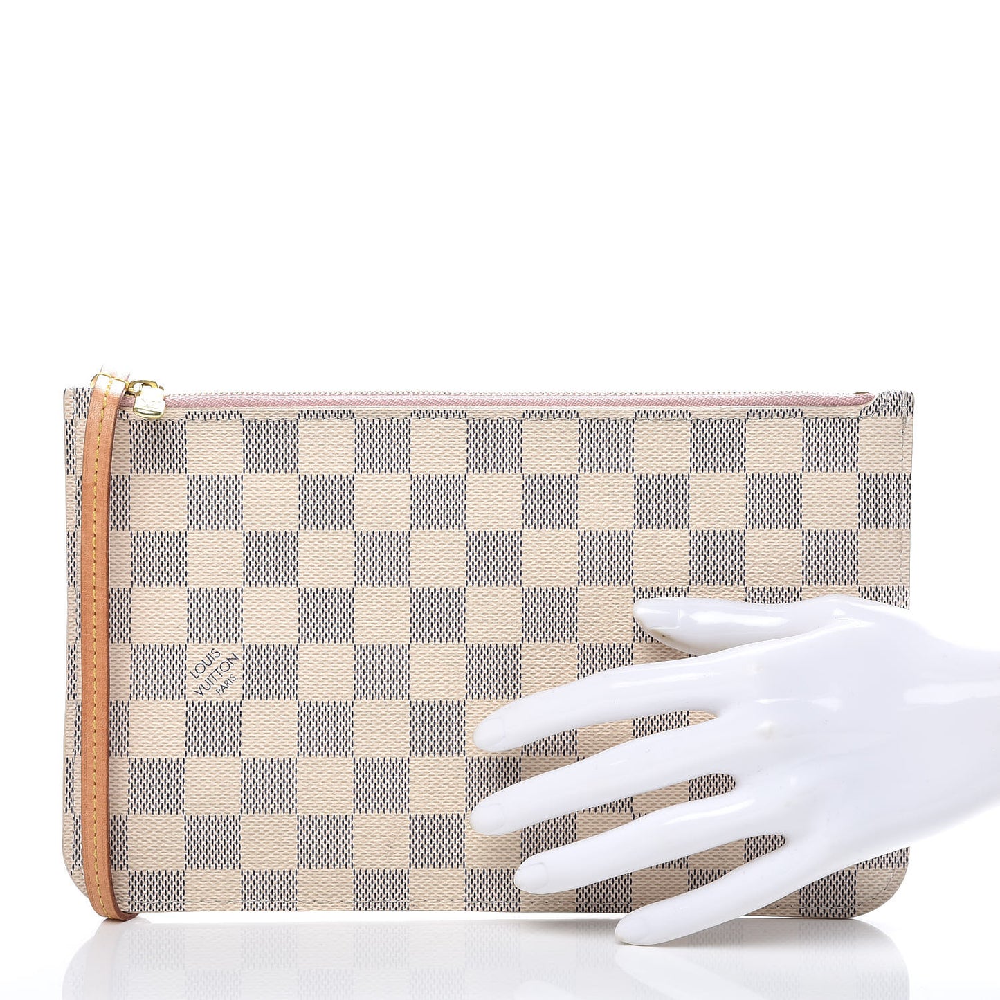 Damier Azur Neverfull MM GM Pochette Rose Ballerine