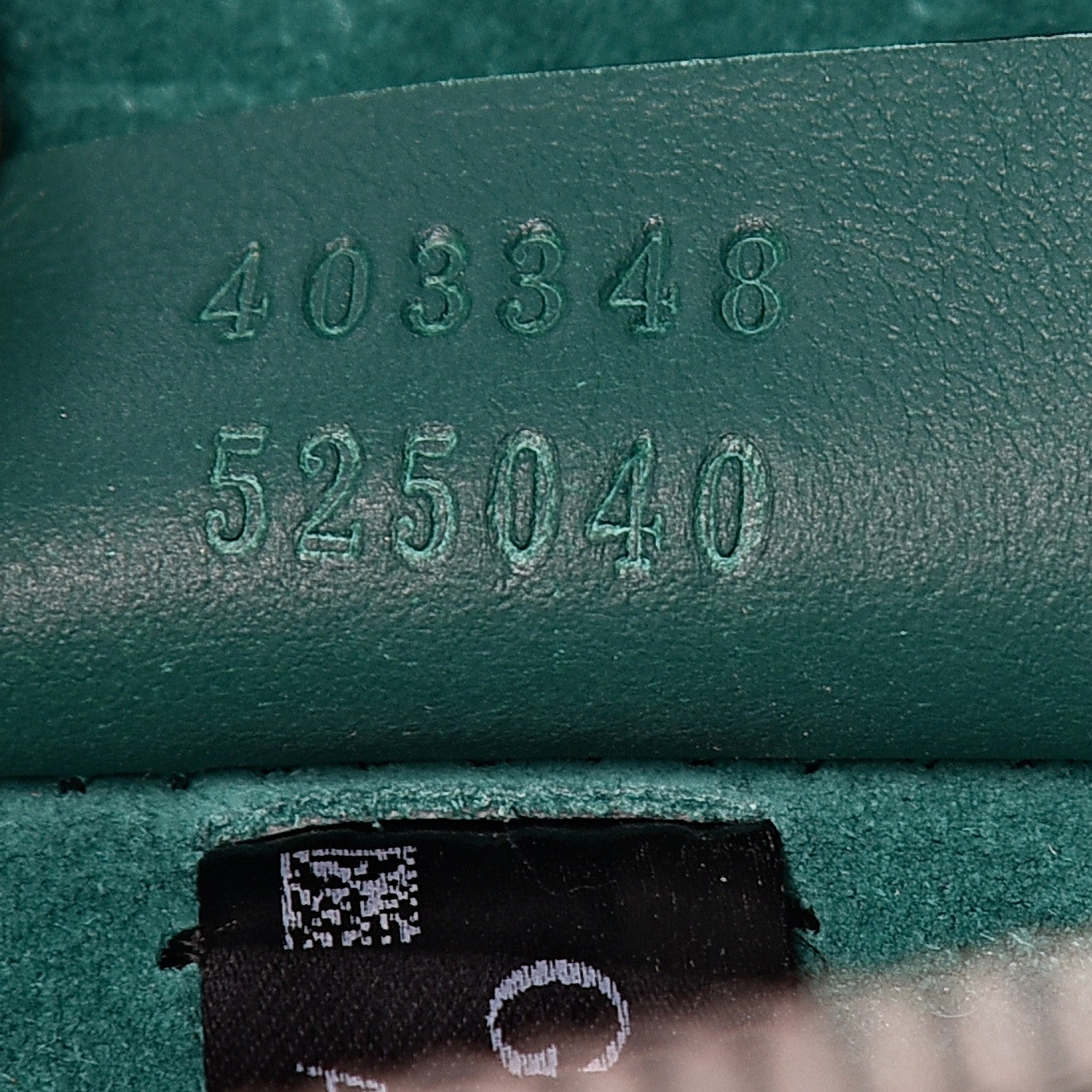Gucci GG Supreme Monogram Embroidered Medium Dionysus Shoulder Bag Emerald 7 of 11