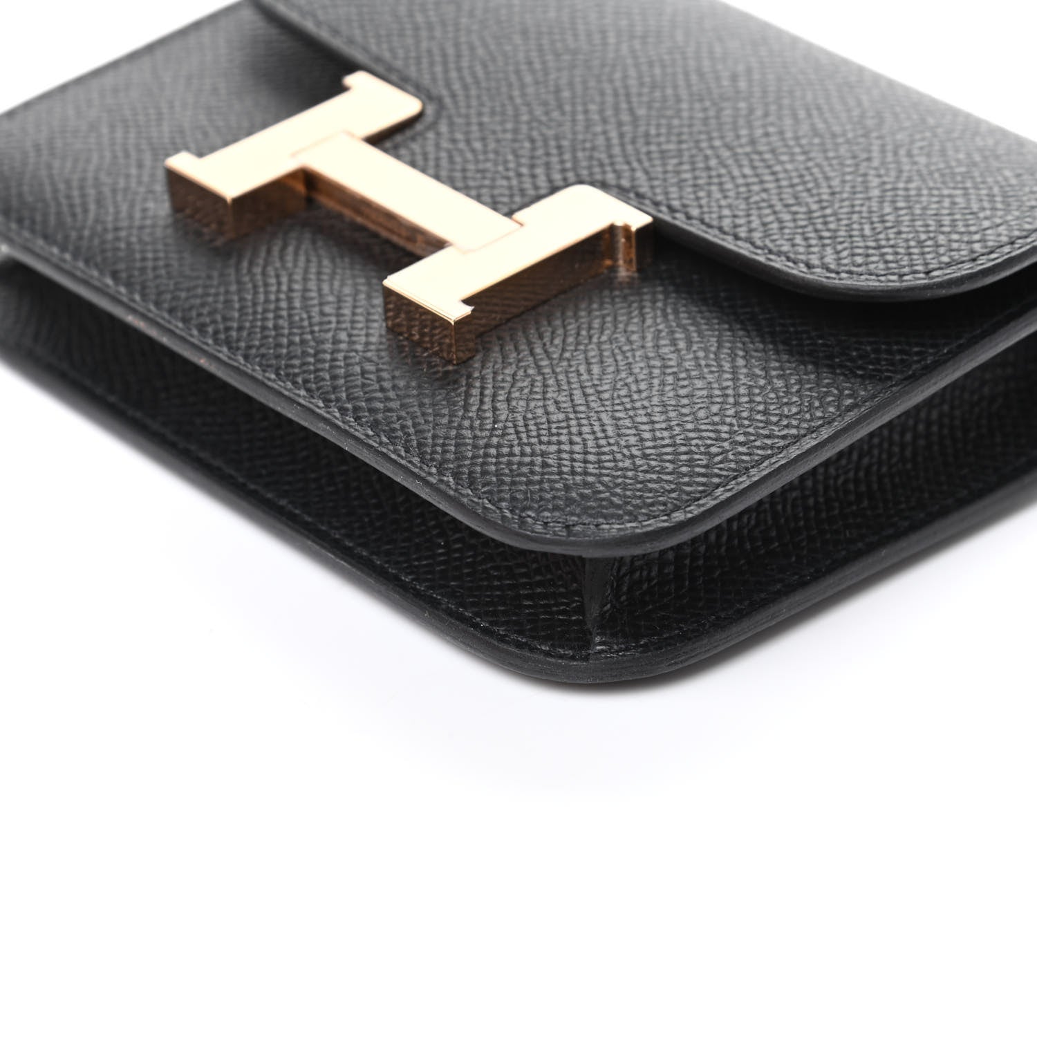 Hermes Epsom Constance Slim Wallet Black 8 of 9