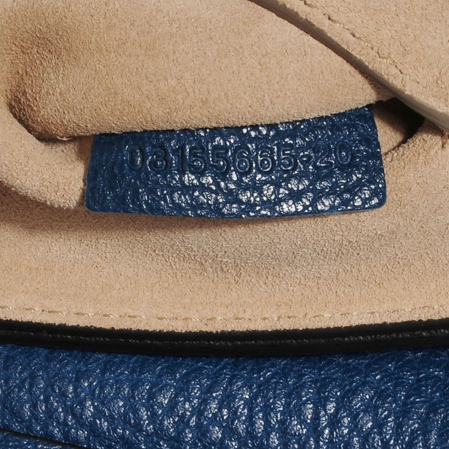 Grained Lambskin Mini Drew Shoulder Bag Factory Blue